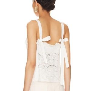 LPA Ella eyelet top, size Small, NWOT